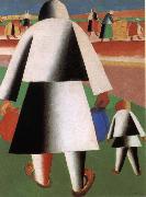 Kasimir Malevich Harvest season oil on canvas